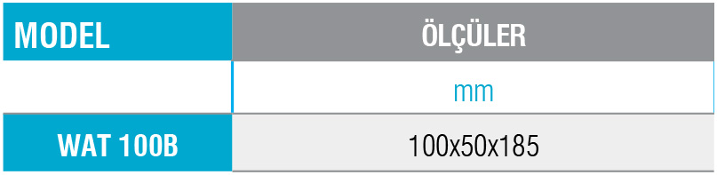 WAT 100B/TEMİZ ÇAMAŞIR İSTİF ARABASI