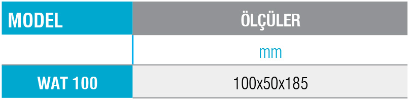 WAT 100/TEMİZ ÇAMAŞIR İSTİF ARABASI