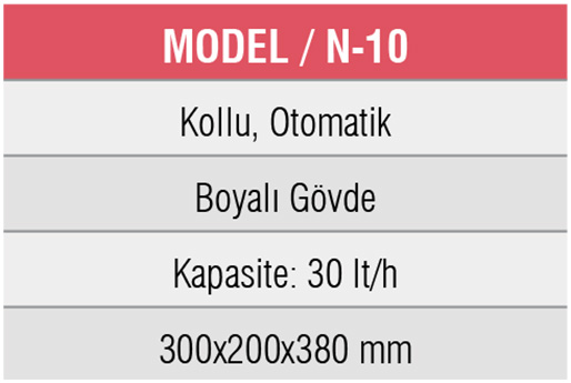 N-10-Narenciye Sıkma Makinesi