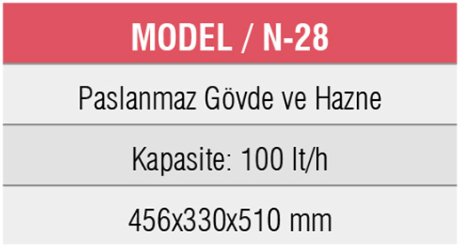 N-28-Portakal Sıkma Makinesi