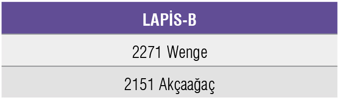 LAPIS-B -Pelilam Laminat Kaplama